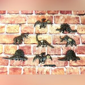 Dinosaur Pewter Mini Figure Set